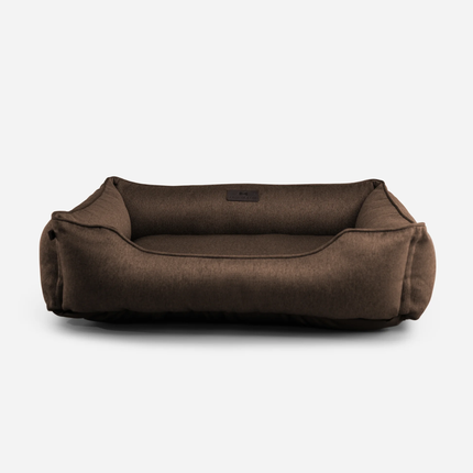 Chester & Lee | Cotton Sleeper Dog Bed Brown