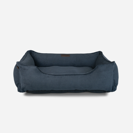 Chester & Lee | Fancy Corduroy Sleeper Dog Bed Graphite