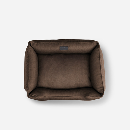 Chester & Lee | Cotton Sleeper Dog Bed Brown