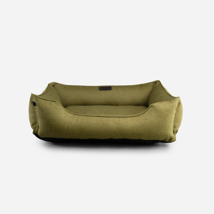 Chester & Lee | Cotton Sleeper Dog Bed Olive