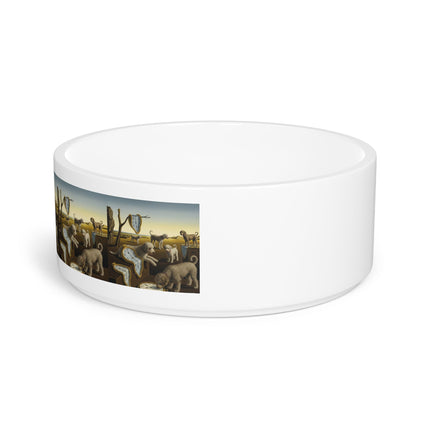 Ceramic Pet Bowl – 16 oz Dog Feeding Bowl