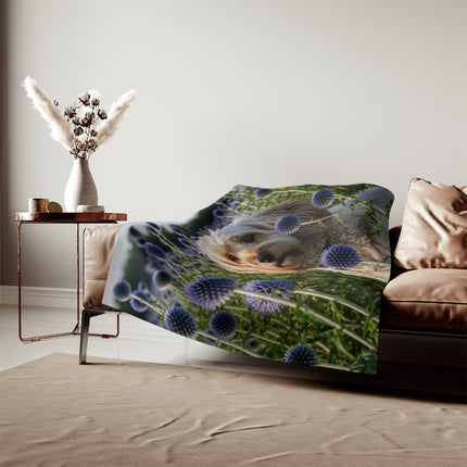 Sweatshirt Blanket – Plush Fleece Throw, 2 Size Options