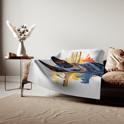Sweatshirt Blanket – Plush Fleece Throw, 2 Size Options