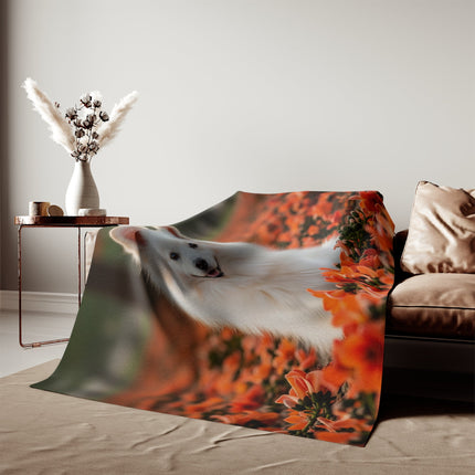 Sweatshirt Blanket – Plush Fleece Throw, 2 Size Options