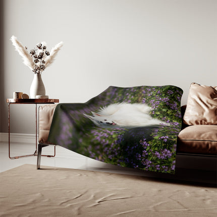 Sweatshirt Blanket – Plush Fleece Throw, 2 Size Options