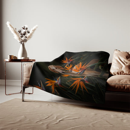 Sweatshirt Blanket – Plush Fleece Throw, 2 Size Options