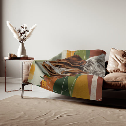 Sweatshirt Blanket – Plush Fleece Throw, 2 Size Options