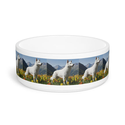 Ceramic Pet Bowl – 16 oz Dog Feeding Bowl