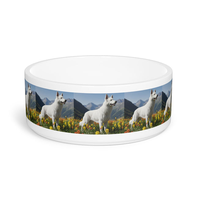 Ceramic Pet Bowl – 16 oz Dog Feeding Bowl