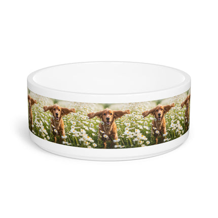 Ceramic Pet Bowl – 16 oz Dog Feeding Bowl