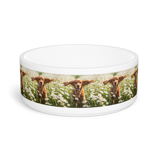 Ceramic Pet Bowl – 16 oz Dog Feeding Bowl