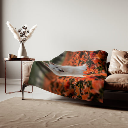 Sweatshirt Blanket – Plush Fleece Throw, 2 Size Options