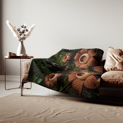 Sweatshirt Blanket – Plush Fleece Throw, 2 Size Options