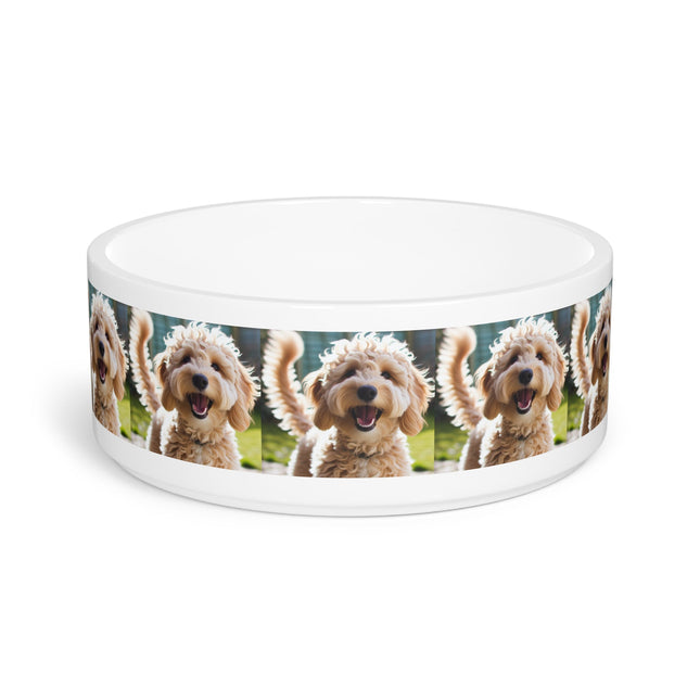 Ceramic Pet Bowl – 16 oz Dog Feeding Bowl