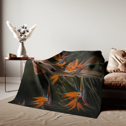 Sweatshirt Blanket – Plush Fleece Throw, 2 Size Options
