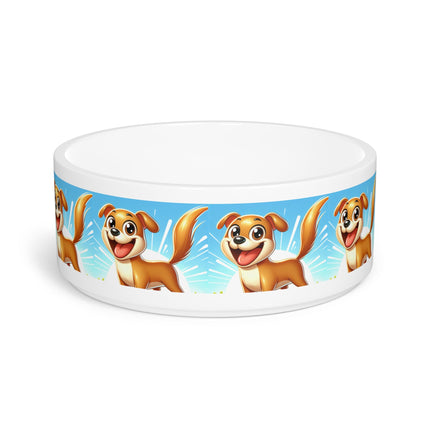 Ceramic Pet Bowl – 16 oz Dog Feeding Bowl