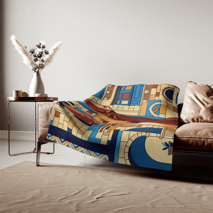 Sweatshirt Blanket – Plush Fleece Throw, 2 Size Options