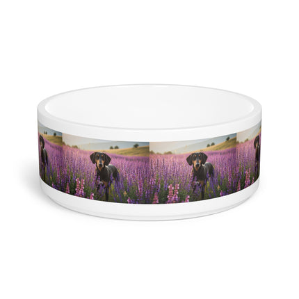 Ceramic Pet Bowl – 16 oz Dog Feeding Bowl