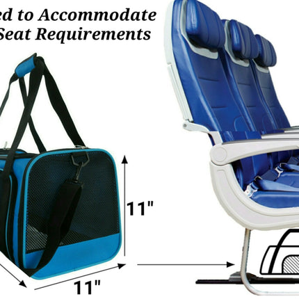 Mr. Peanut's Silver Series Airline Capable Soft Sided Pet Carrier