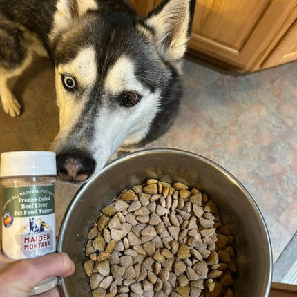 Freeze-Dried Beef Liver Pet Food Topper | 2.5 oz