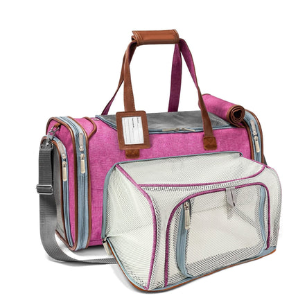 Mr. Peanut's Gold Series Big Apple XL Expandable Pet Carrier V2.0
