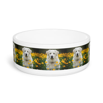 Ceramic Pet Bowl – 16 oz Dog Feeding Bowl