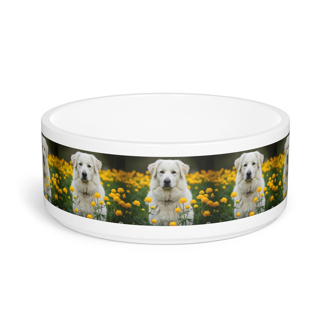 Ceramic Pet Bowl – 16 oz Dog Feeding Bowl