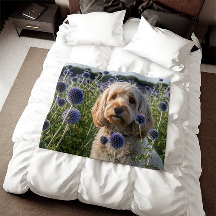 Sweatshirt Blanket – Plush Fleece Throw, 2 Size Options
