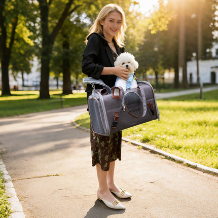 Mr. Peanut's Gold Series Standard Size Airline Compliant Pet Carrier V3.0
