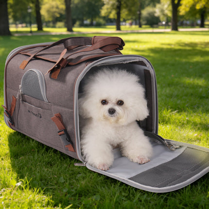 Mr. Peanut's Gold Series Standard Size Airline Compliant Pet Carrier V3.0