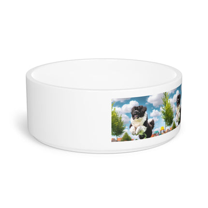 Ceramic Pet Bowl – 16 oz Dog Feeding Bowl
