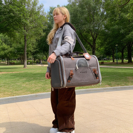 Mr. Peanut's Gold Series Standard Size Airline Compliant Pet Carrier V3.0