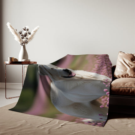 Sweatshirt Blanket – Plush Fleece Throw, 2 Size Options