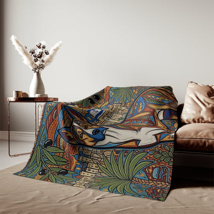 Sweatshirt Blanket – Plush Fleece Throw, 2 Size Options