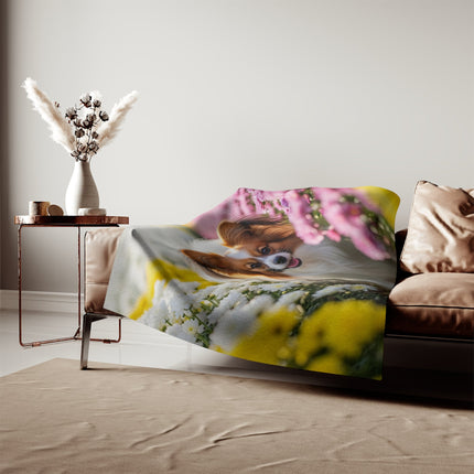 Sweatshirt Blanket – Plush Fleece Throw, 2 Size Options