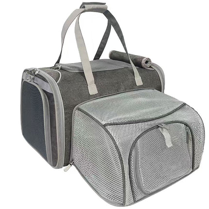 Mr. Peanut's Gold Series Standard Size Airline Compliant Expandable Pet Carrier V3.0