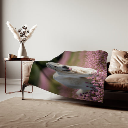 Sweatshirt Blanket – Plush Fleece Throw, 2 Size Options