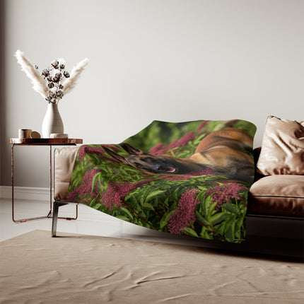 Sweatshirt Blanket – Plush Fleece Throw, 2 Size Options
