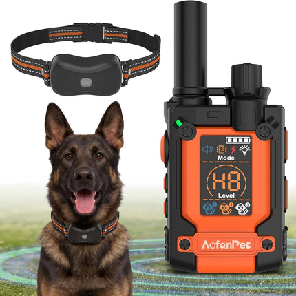 Dog Training Collar Remote 4500ft Waterproof Rechargeable Beep Vibration Shock