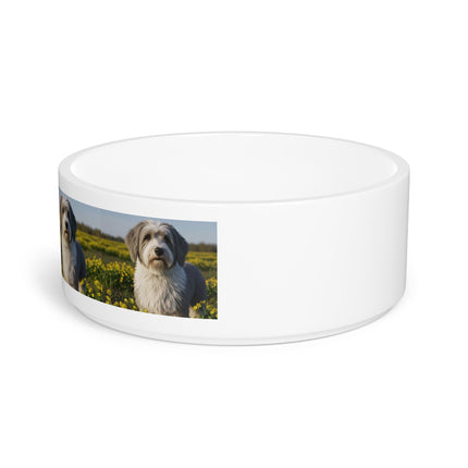 Ceramic Pet Bowl – 16 oz Dog Feeding Bowl