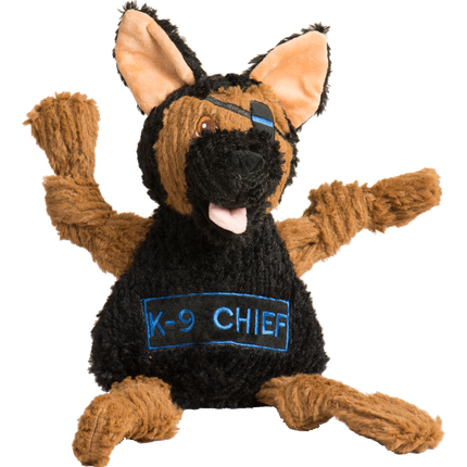 HuggleCause™, Project K-9 Hero, K-9 Chief Knottie® Plush Dog Toy, Large