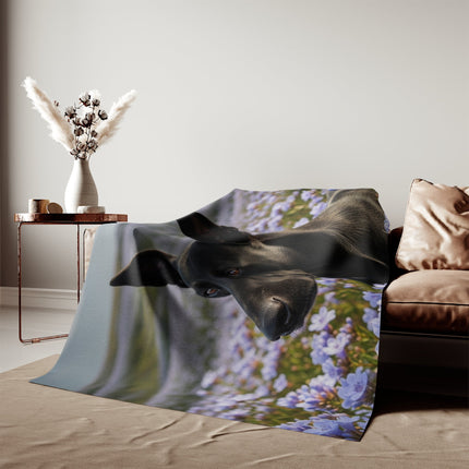 Sweatshirt Blanket – Plush Fleece Throw, 2 Size Options