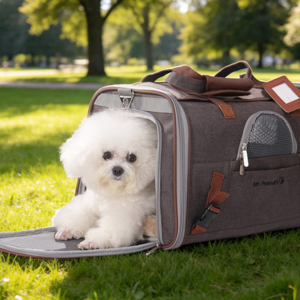 Mr. Peanut's Gold Series Standard Size Airline Compliant Pet Carrier V3.0