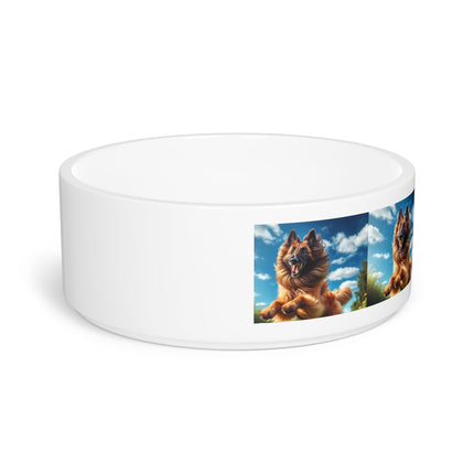 Ceramic Pet Bowl – 16 oz Dog Feeding Bowl