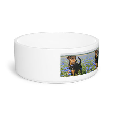 Ceramic Pet Bowl – 16 oz Dog Feeding Bowl