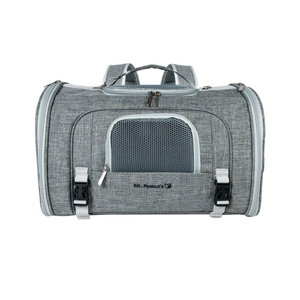 Mr. Peanut's Monterey Series Airline Compliant Horizontal Backpack Pet Carrier