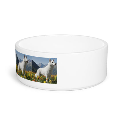 Ceramic Pet Bowl – 16 oz Dog Feeding Bowl