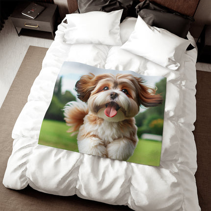 Sweatshirt Blanket – Plush Fleece Throw, 2 Size Options