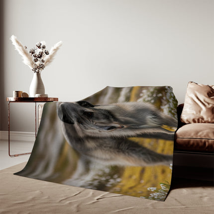 Sweatshirt Blanket – Plush Fleece Throw, 2 Size Options