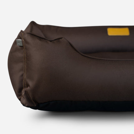 Chester & Lee | Waterproof Sleeper Dog Bed Brown